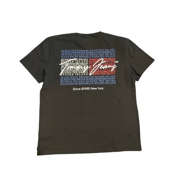 Tommy Hilfiger Jeans T-Shirt Signature Back Logo Size XL Cotton Crewneck NWT - Picture 2 of 4